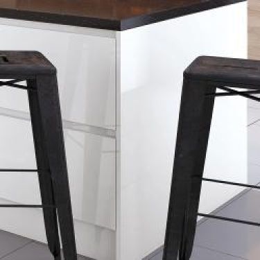 Click Here To Enlarge This Photo Of J Pull Lacarre Gloss White 900X650 Square Panel Lacarre