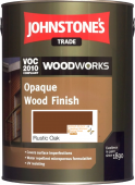 Johnstone's Trade Opaque Wood Finish &lpar;Solvent &sol; Oil Based&rpar; in Rustic Oak 5 Litre