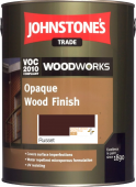 Johnstone's Trade Opaque Wood Finish &lpar;Solvent &sol; Oil Based&rpar; in Russet 5 Litre