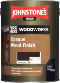 Johnstone's Trade Opaque Wood Finish &lpar;Solvent &sol; Oil Based&rpar; in Jacobean 5 Litre