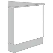 Jayline Supergloss Graphite 900x600 Square Panel