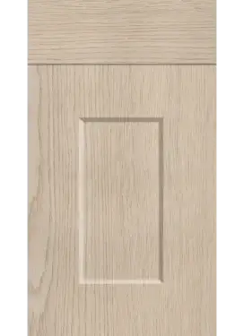 Click Here To Enlarge This Photo Of Bella Cremona Oak Cotta &colon; Style &colon; Cambridge&period; MDF Vinyl Wrapped Door&sol;Drawer