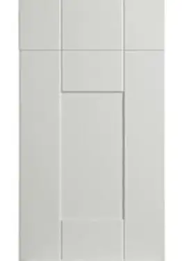 Click Here To Enlarge This Photo Of Bella Satin White &colon; Style &colon; Warwick&period; MDF Vinyl Wrapped Door&sol;Drawer