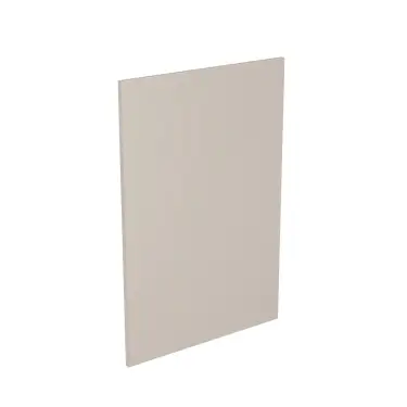 Click Here To Enlarge This Photo Of Kitchen Kit Slab Matt Light Grey 600 Base End Panel - FKKO3528