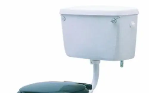Click Here To Enlarge This Photo Of Twyford Classic Exposed Cistern 6L Single Flush Side Entry with Lever &ndash; CC2841WH